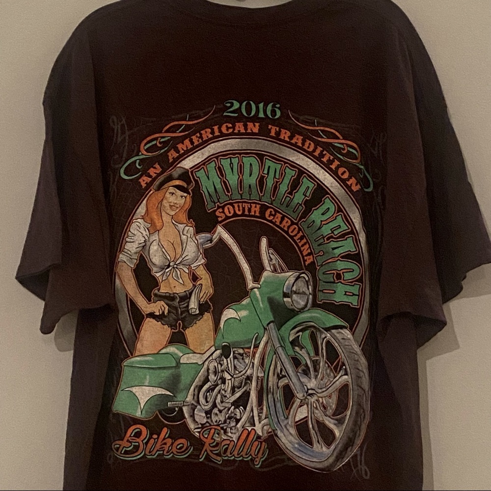 Myrtle Beach South Carolina Bike Rally T-Shirt Harley XL